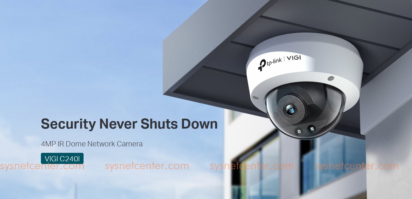 VIGI C240I TP-Link 4MP IR Dome Network Camera